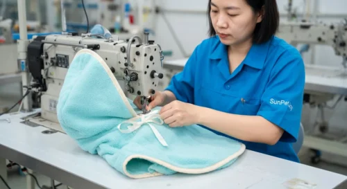 Dog Bathrobe With Hood