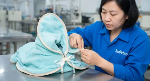 Dog Bathrobe With Hood