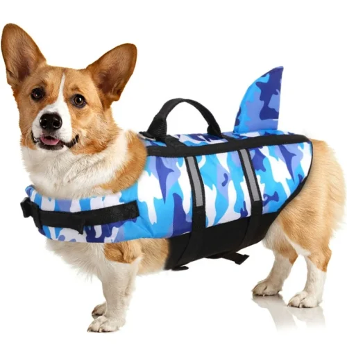 Shark Life Vest For Dogs