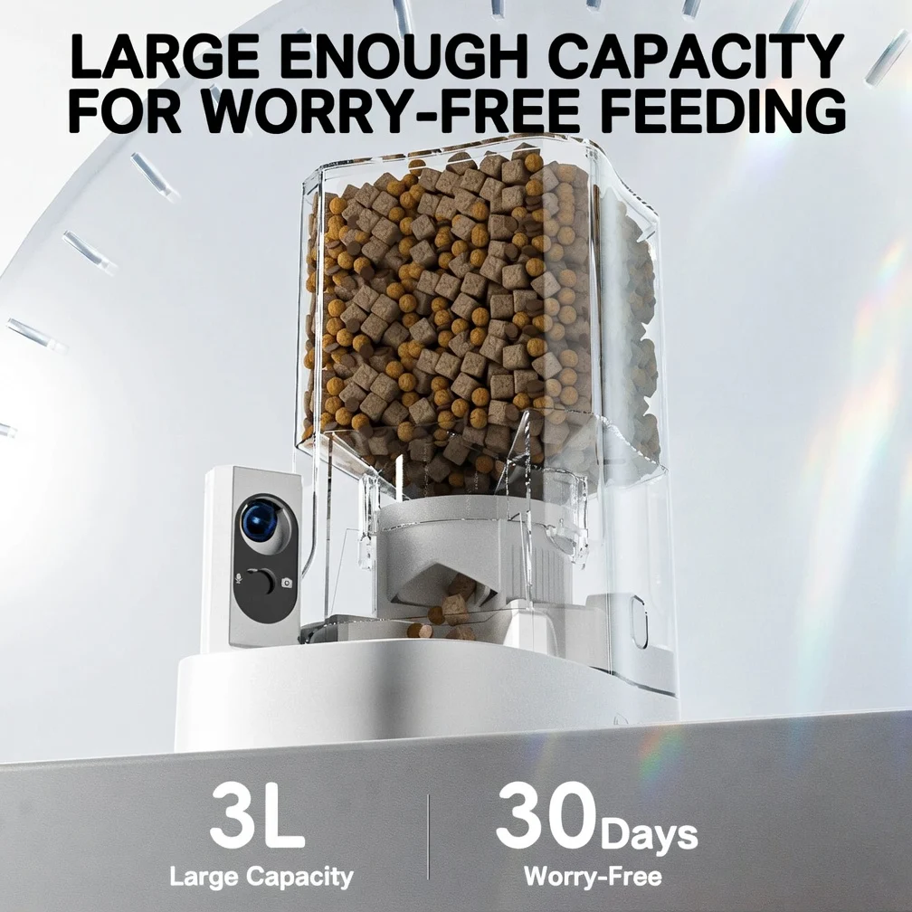 timed dog feeder