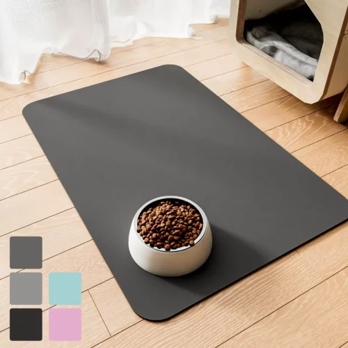 water absorbent dog feeding mat