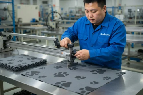 Water Absorbent Dog Feeding Mat