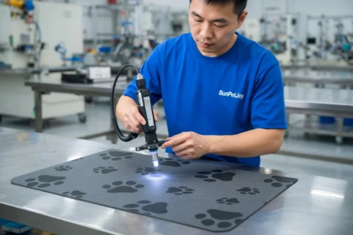 Water Absorbent Dog Feeding Mat