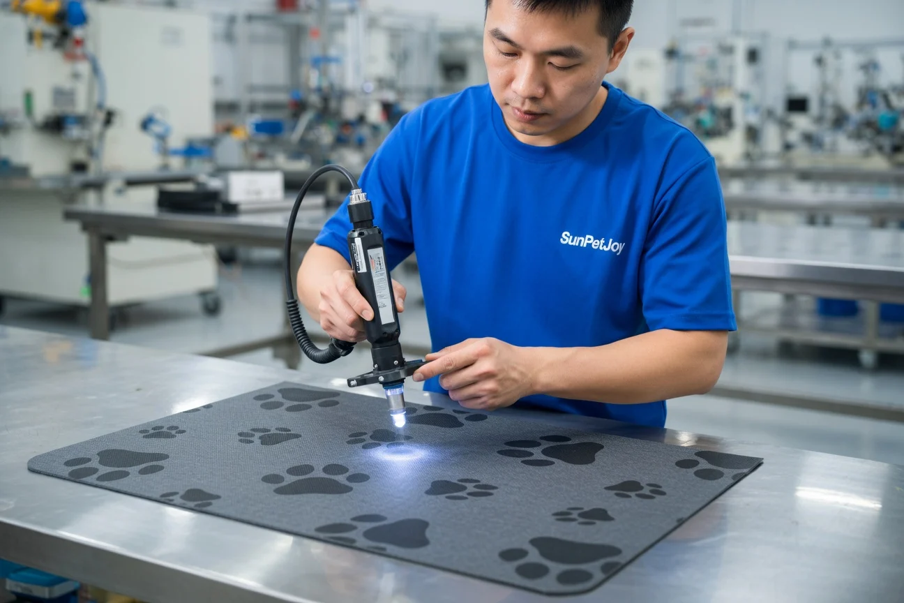 Water Absorbent Dog Feeding Mat