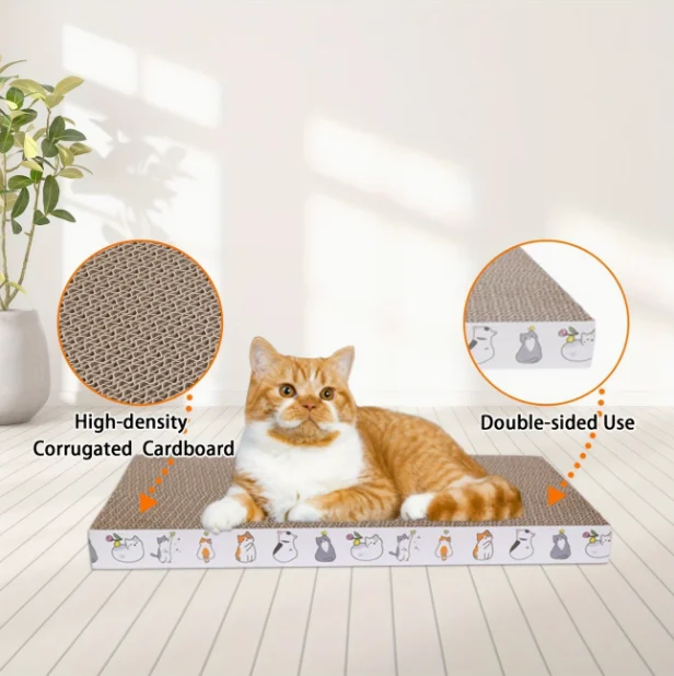 Cardboard Cat Scratcher