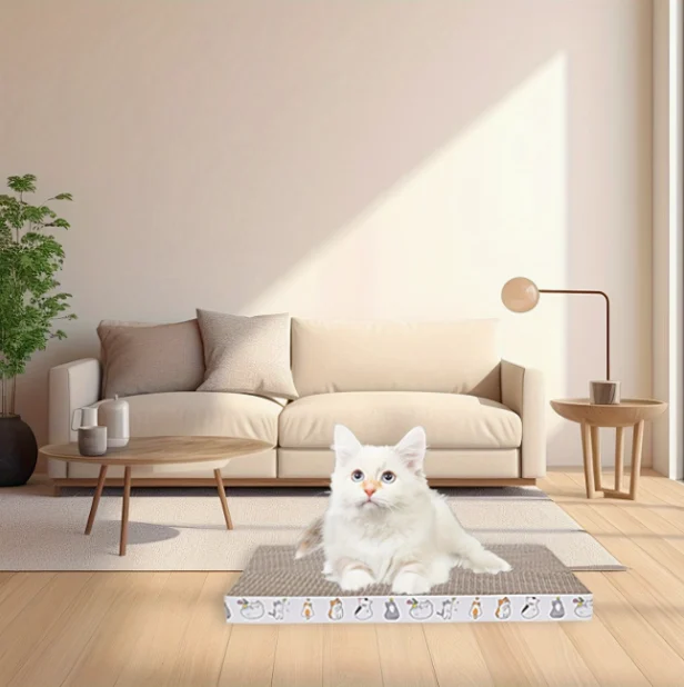Cardboard Cat Scratcher