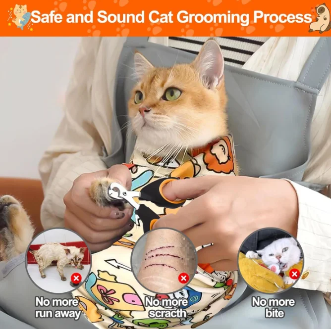 Cat Grooming Wrap - Image 8