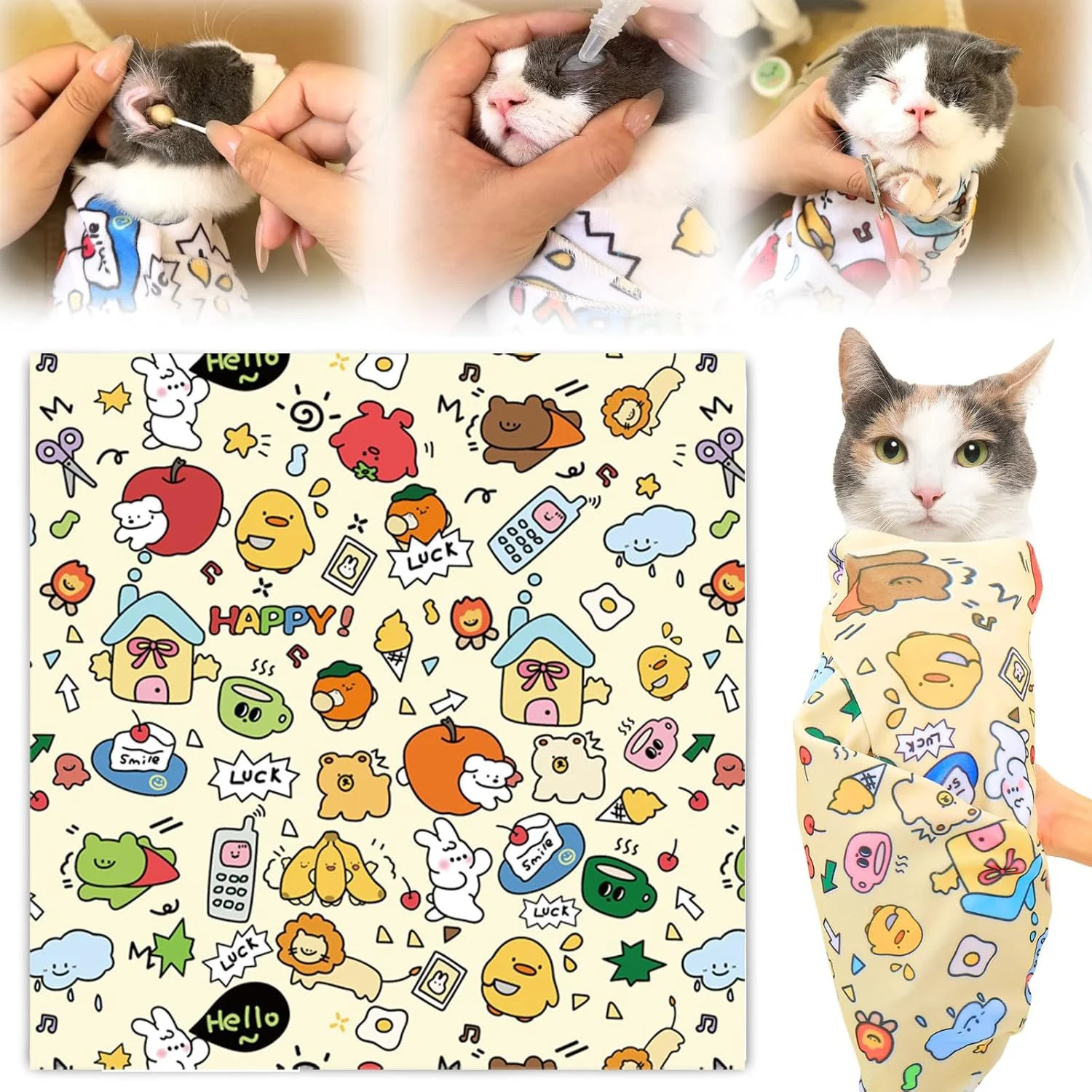 Cat Grooming Wrap - Image 6