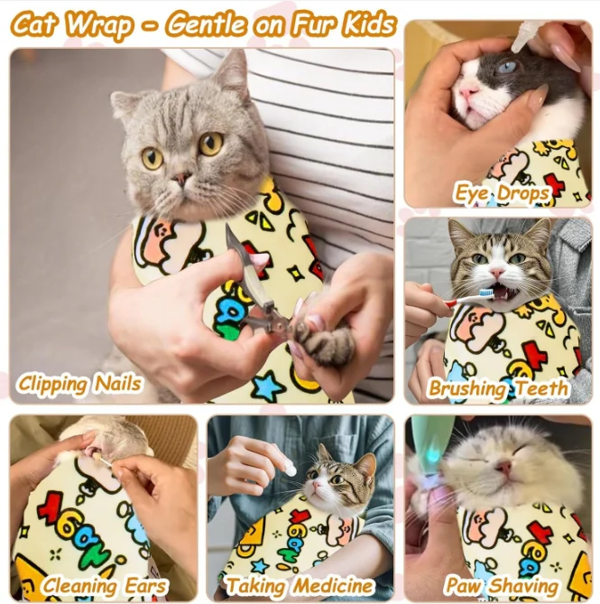 Cat Grooming Wrap - Image 4