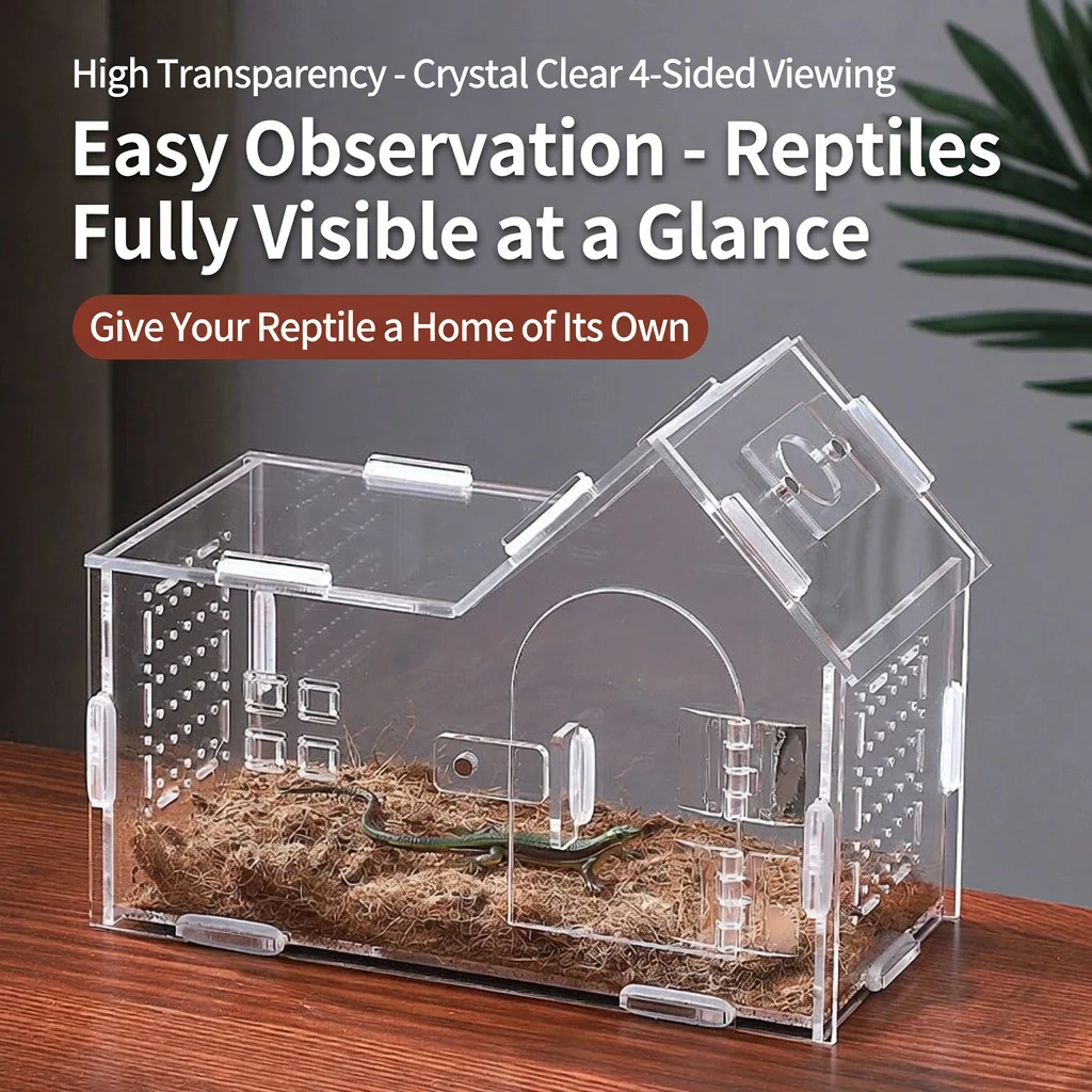 acrylic reptile enclosure
