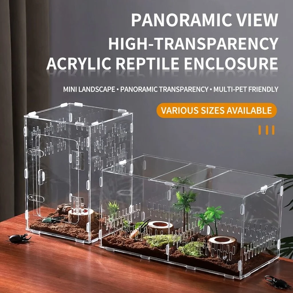 acrylic reptile enclosure