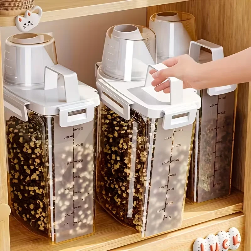 airtight pet food storage container
