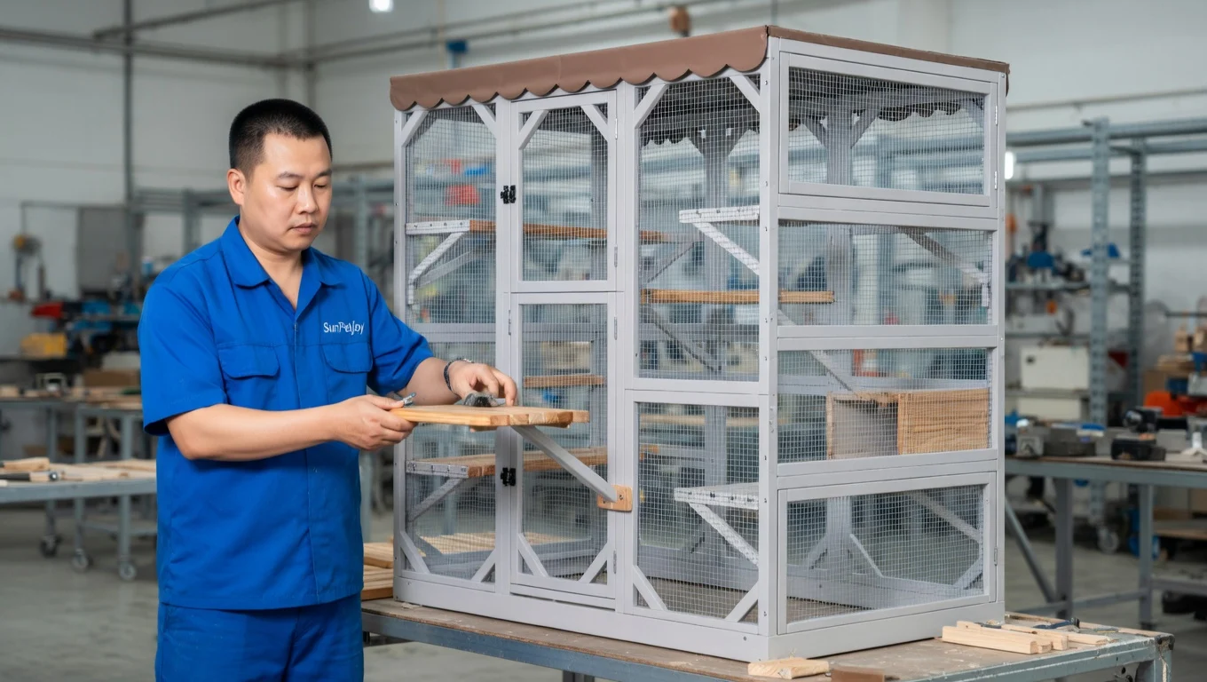 cat cage outdoor