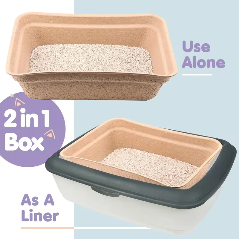 disposable cat litter trays