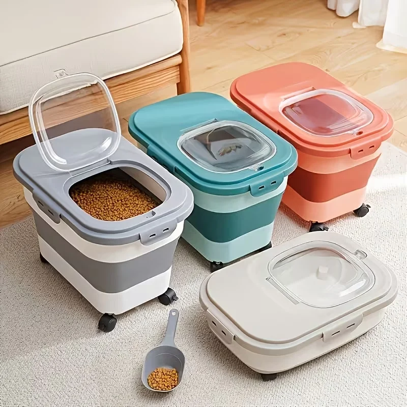 dry pet food storage containers