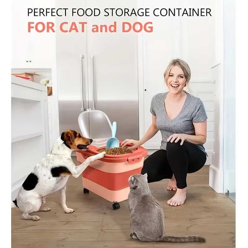 dry pet food storage containers