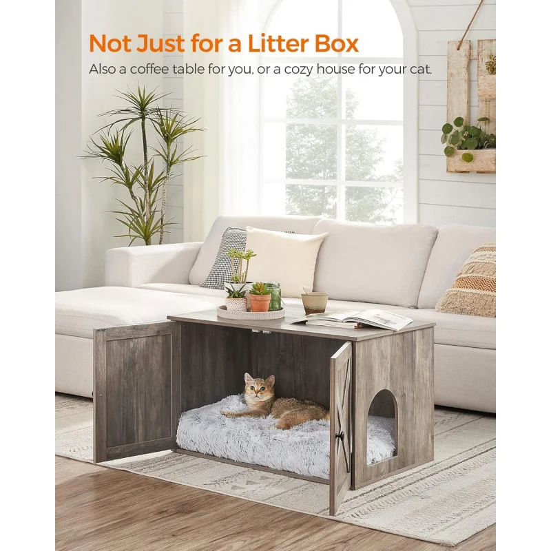 furniture cat litter box cabinet