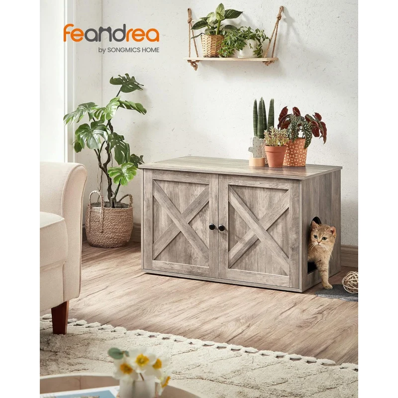 furniture cat litter box cabinet