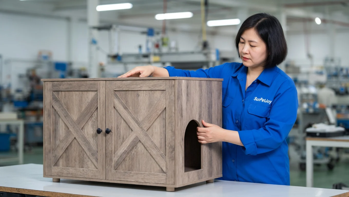 furniture cat litter box cabinet