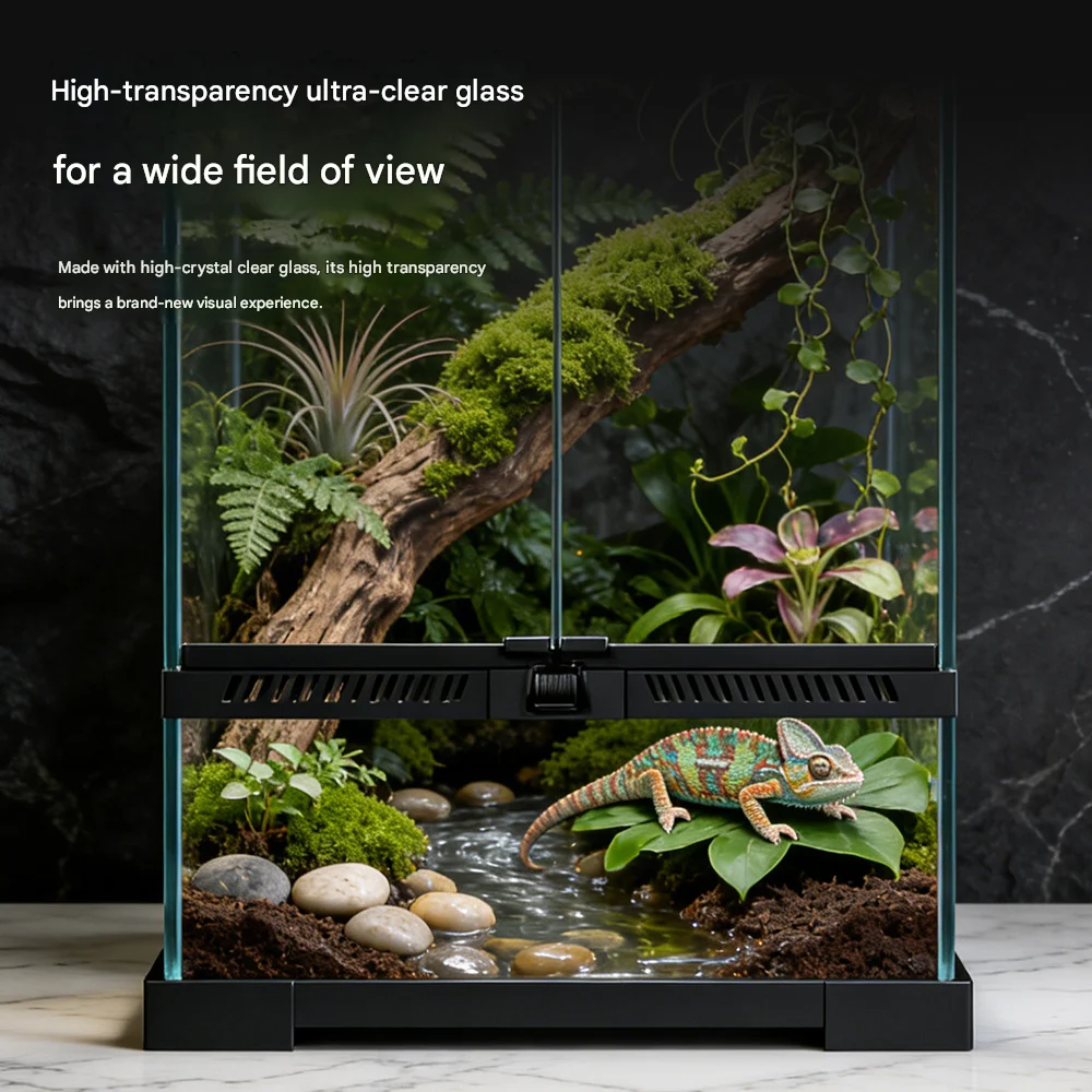 glass tank reptiles