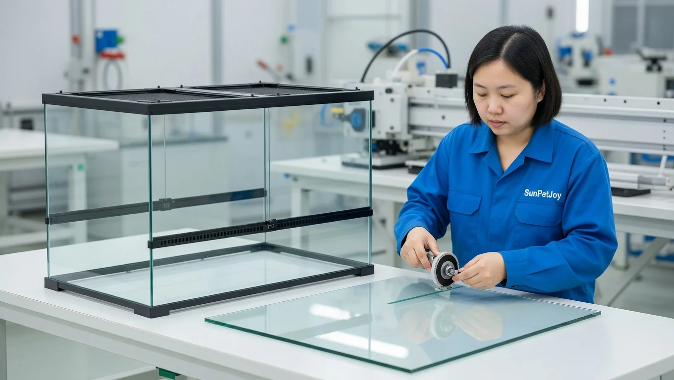 glass tank reptiles