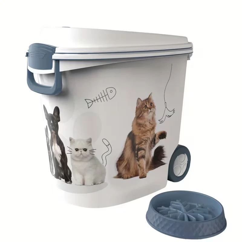 large pet food storage containers