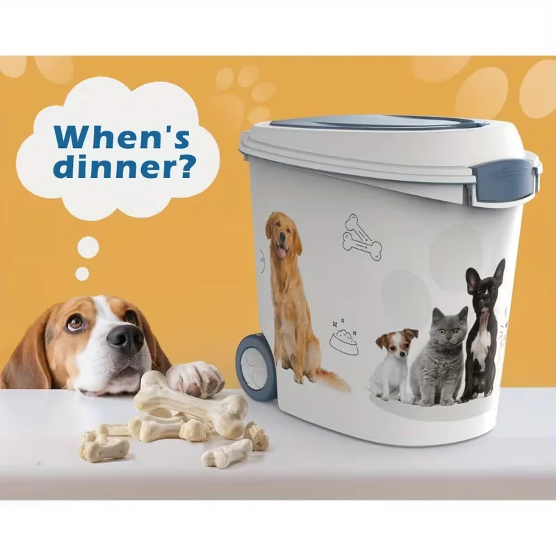 large pet food storage containers