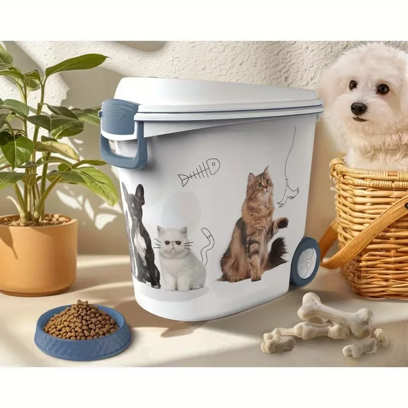 large pet food storage containers