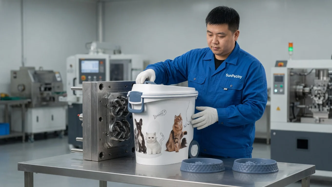 large pet food storage containers