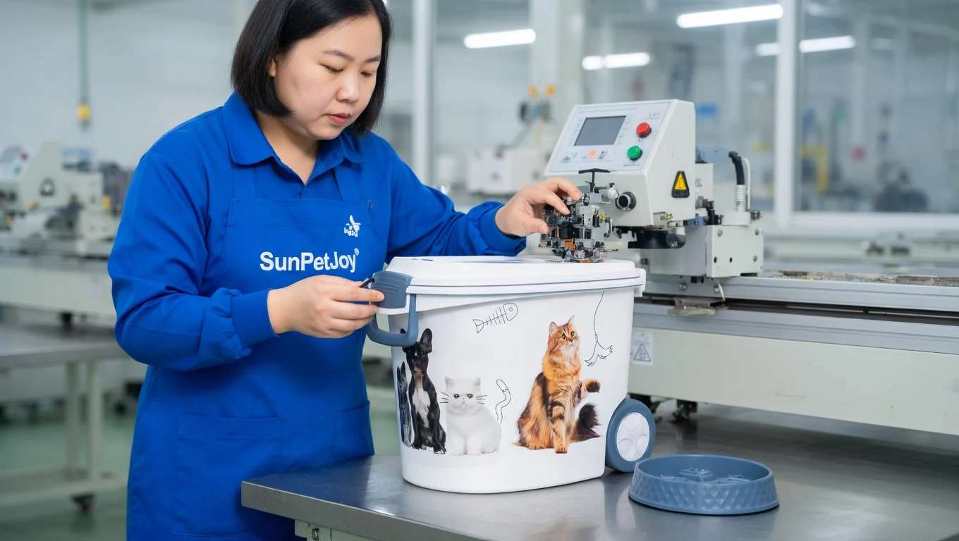 large pet food storage containers