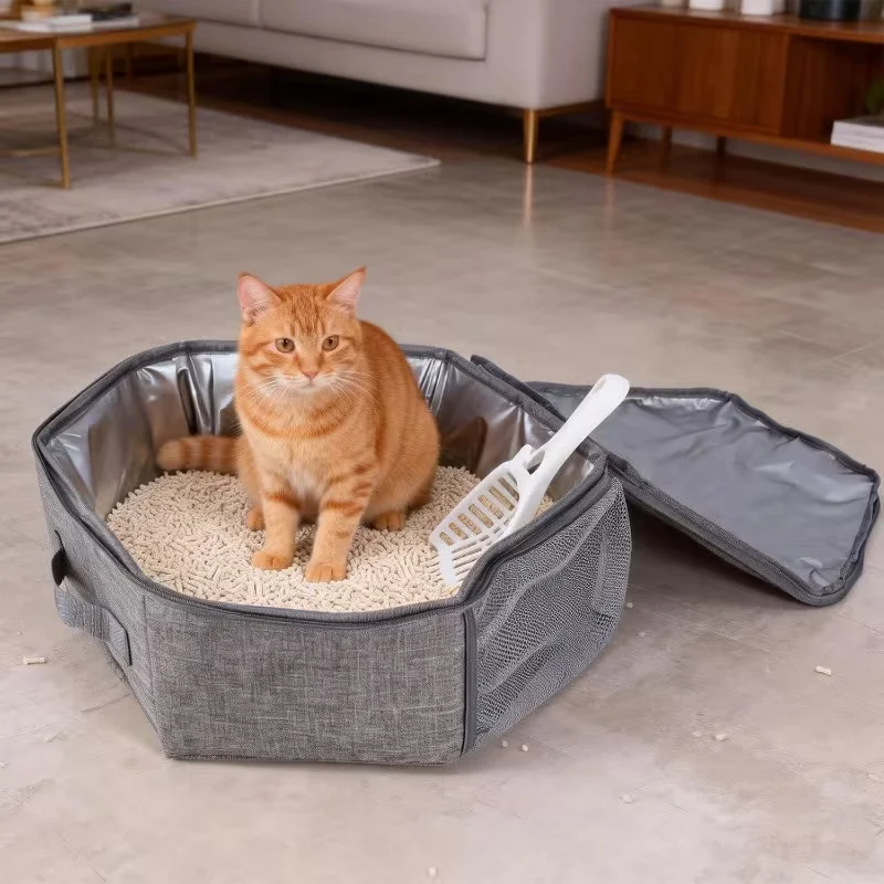 outdoor litter tray for cats