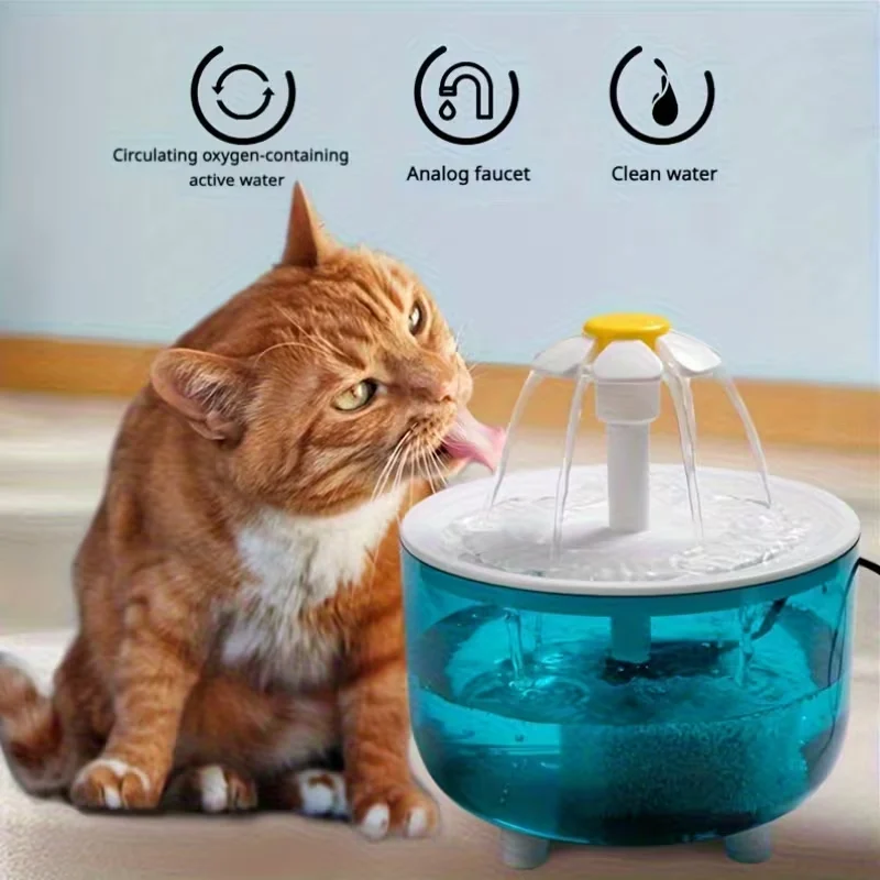 pumpless cat water fountain