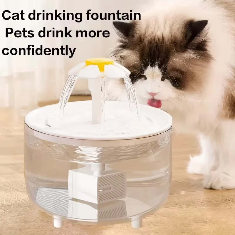 pumpless cat water fountain