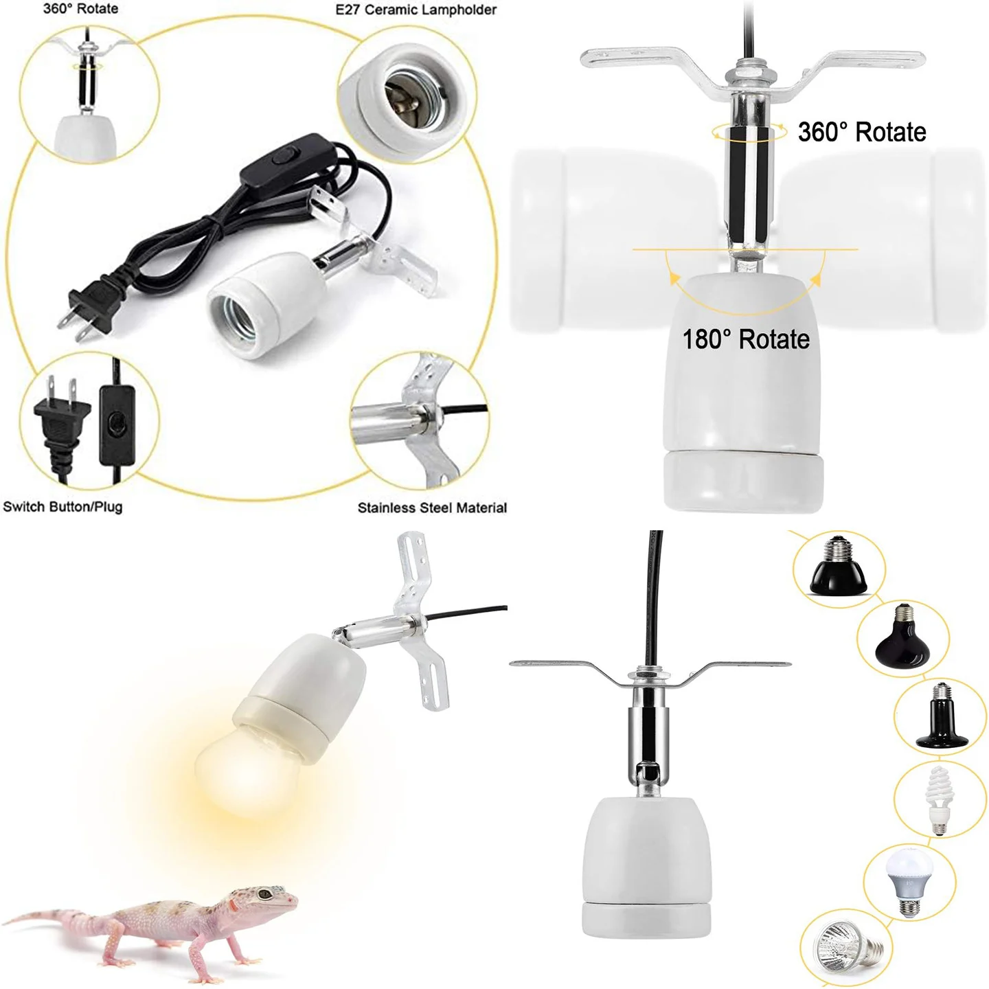 reptile heat light bulb