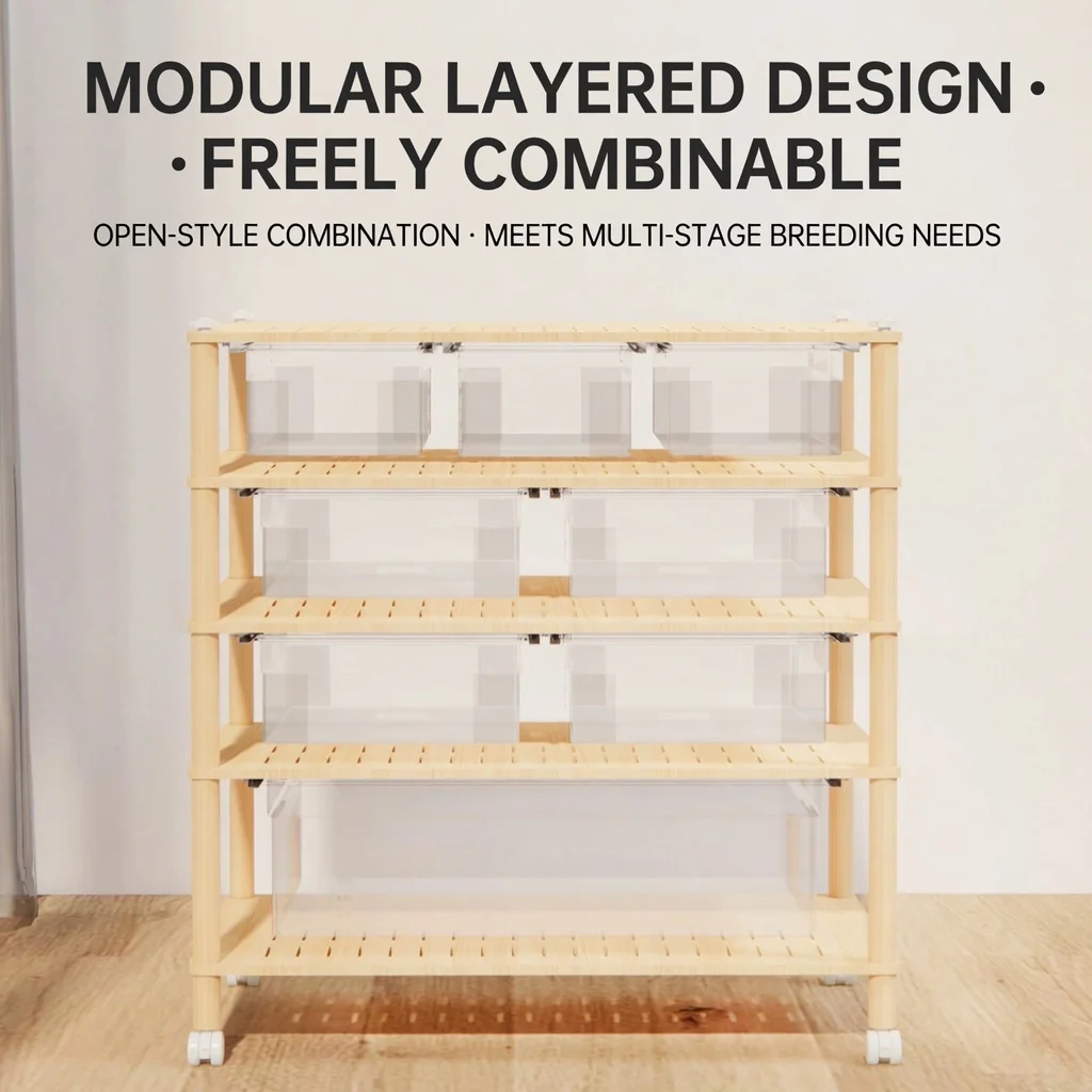 stackable reptile cages