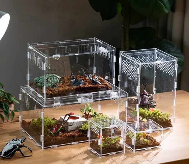 stackable reptile enclosures