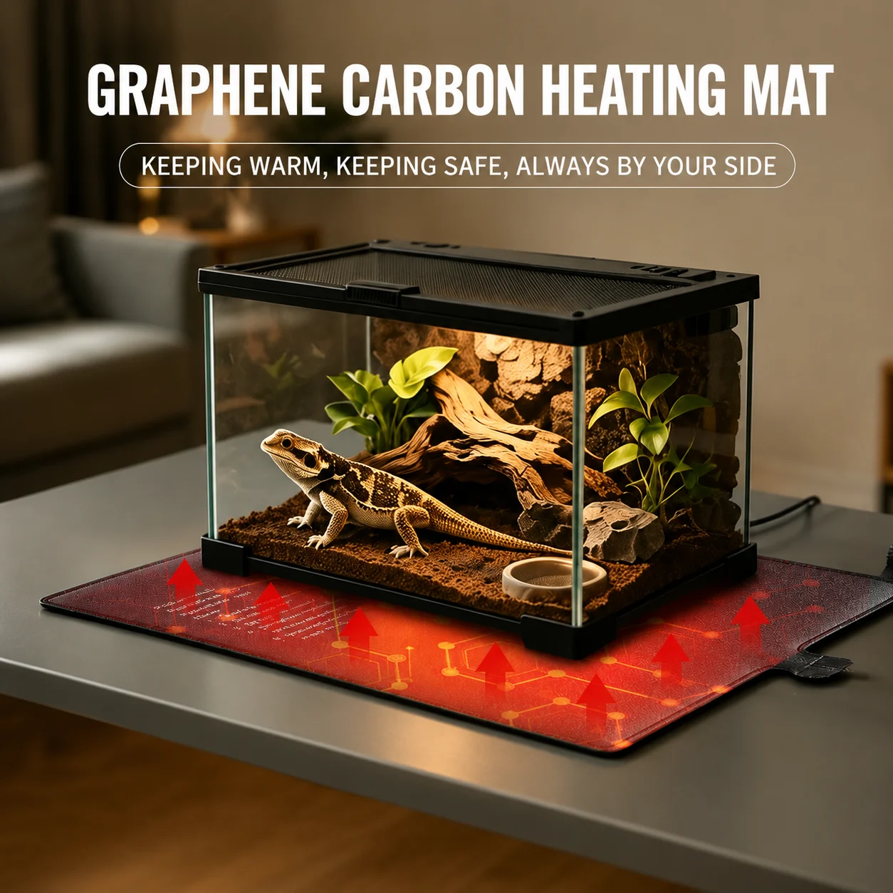 under tank heating pad