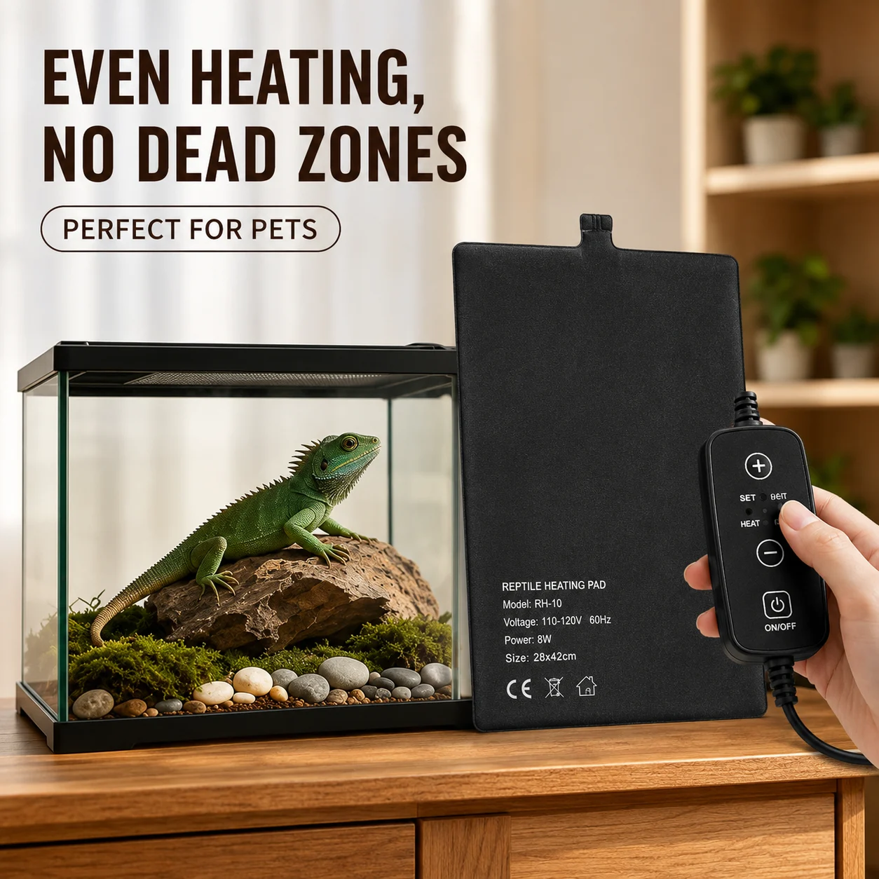 under tank heating pad
