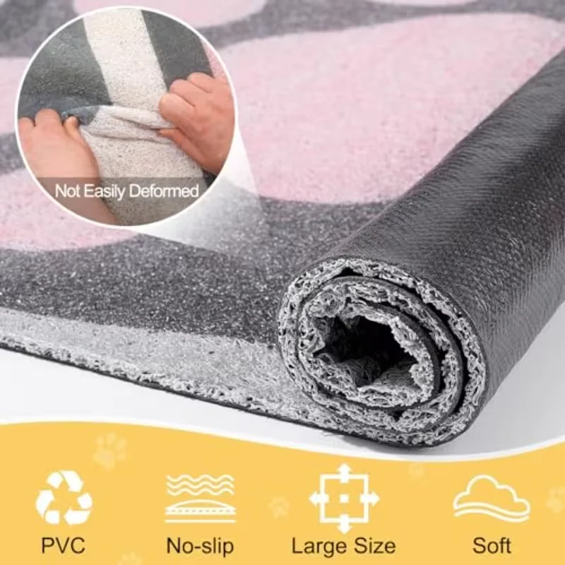 washable cat litter mat
