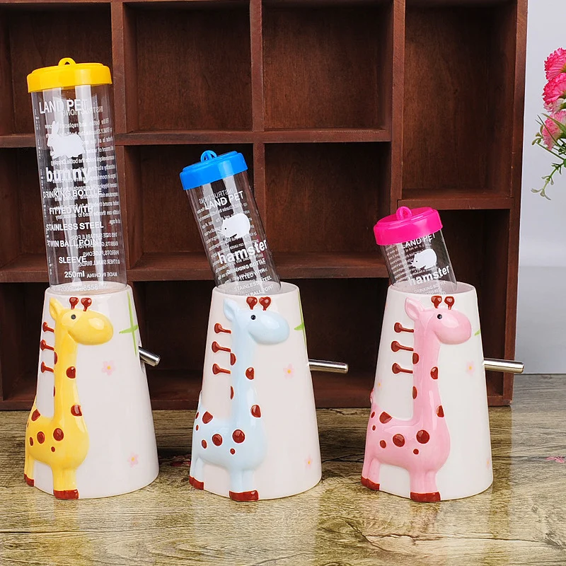 hamster water bottle holder