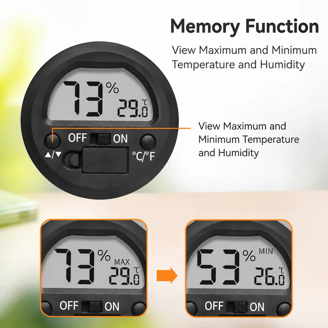 Reptile Hygrometer