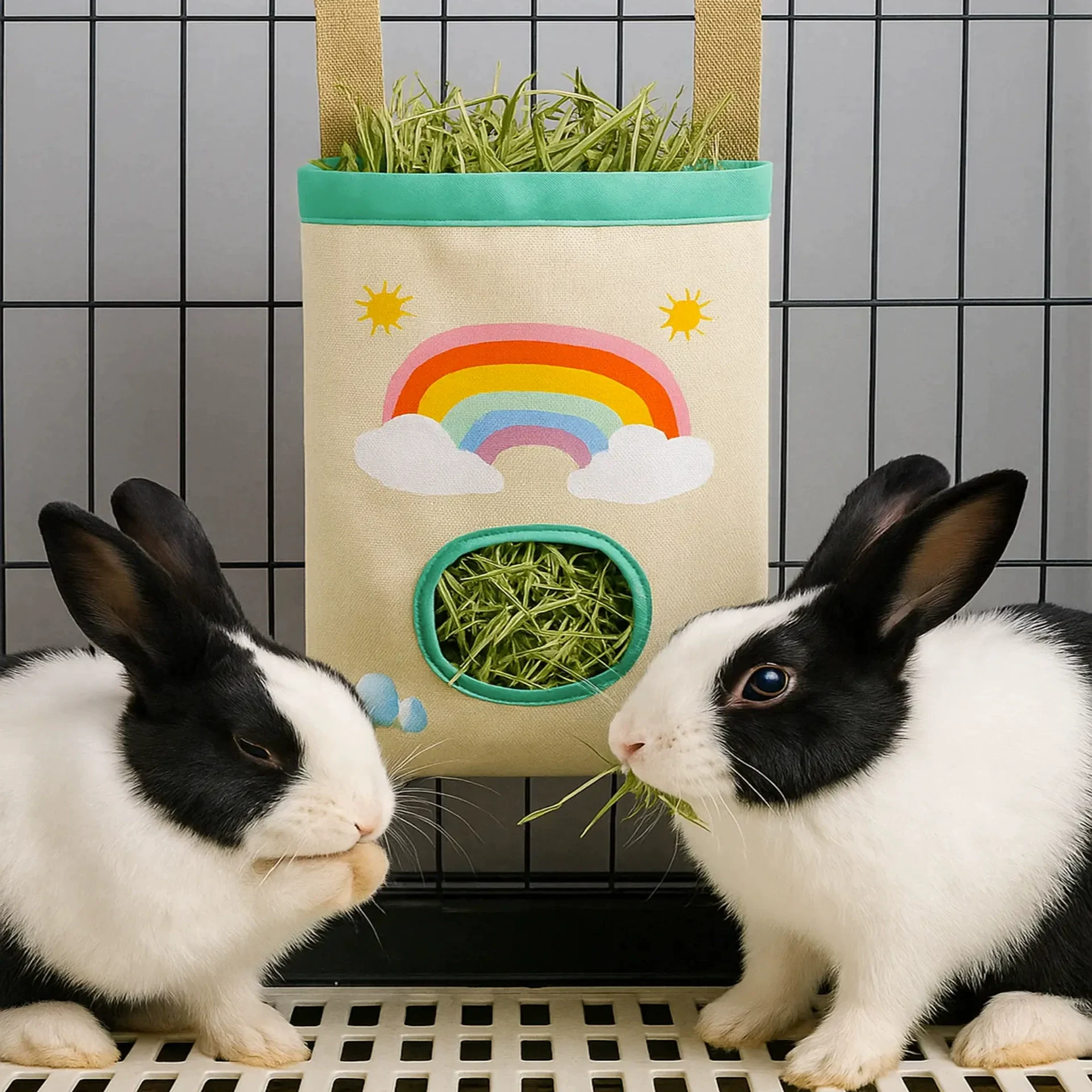 bunny hay rack