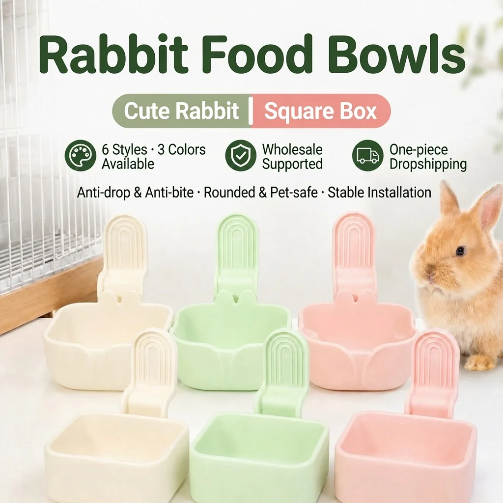 rabbit food bowl