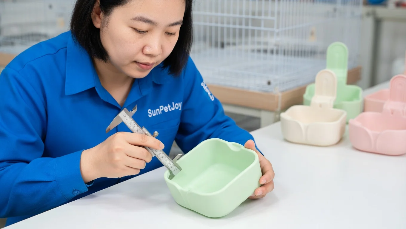 rabbit food bowl